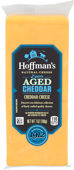 2 Year Aged Cheddar - Hoffman's Cheese